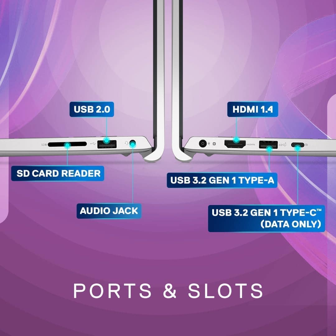 Dell 15, 13th Generation Intel Core i5-1334U Processor, 16GB RAM, 1TB SSD, FHD 15.6"/39.62 cm Display, Windows 11, MSO'24, Silver, 1.62kg, Backlit Keyboard, 15 Month McAfee, Thin & Light Laptop - Image 3