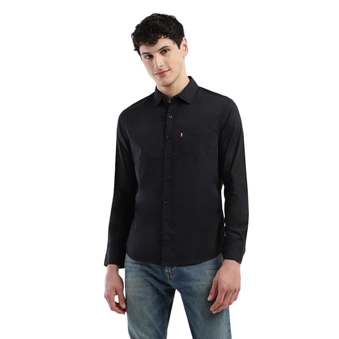 Symbol Premium Men's Wrinkle-Resistant Regular Fit Cotton Formal Shirt - Image 3